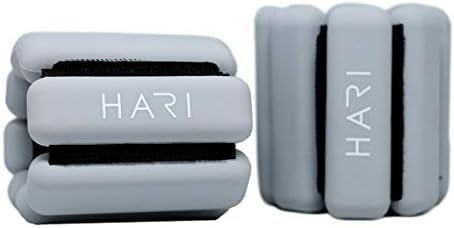 HARI LIVING Ankle/Wrist Weights - 1 LB Wearable Fashionable Weights (Light Grey) | Amazon (CA)