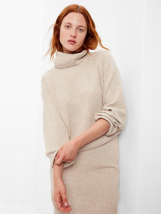 CashSoft Rib Turtleneck Sweater | Gap (US)