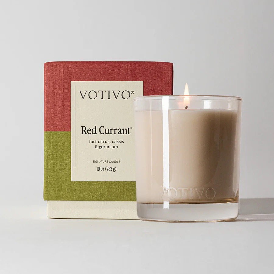 Red Currant 10 oz. Signature Candle | Votivo