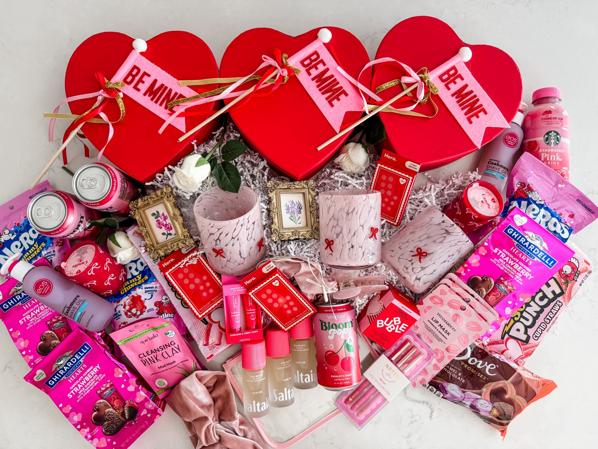 Valentine Gift Box Fillers
Valentine’s Day gifts for girls
Heart shaped gift box
Teen girl Valentine’s Day gift ideas
Pink bow Icon Juice Glass
Stemless pink drinking glasses
Valentine’s Day glasses
Lip balm
e.l.f. Lip balm duo
Valentine’s Day candy
Pink gifts 
VDAY gifts 

#LTKKids #LTKValentine #LTKmomlife