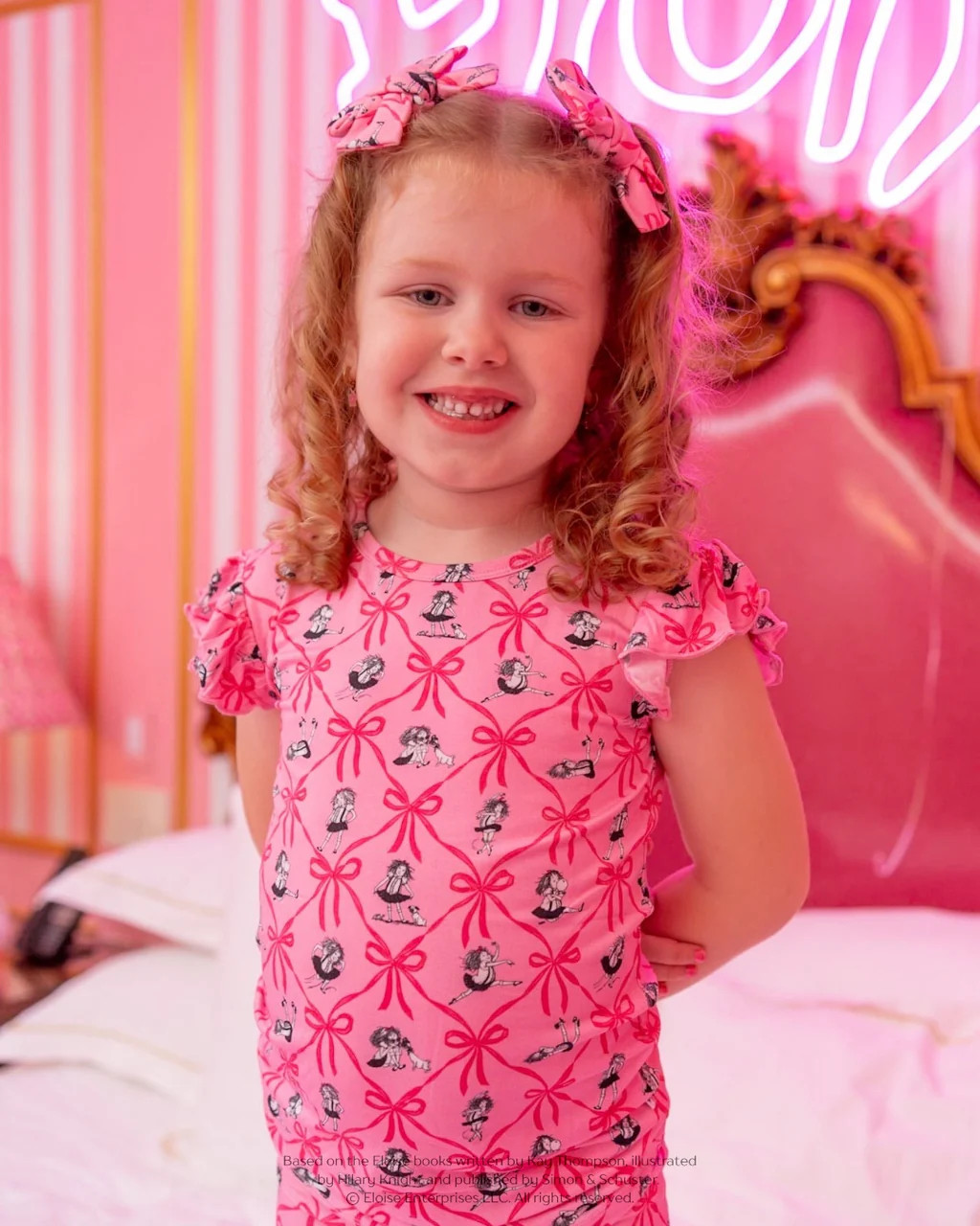 ELOISE ROYAL RIBBONS DREAM SLEEP TEE | Dream Big Little