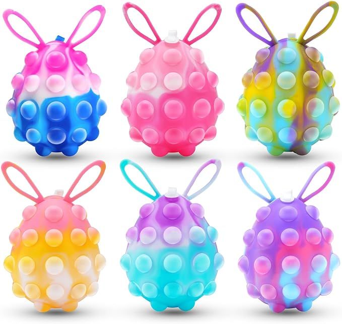 Pop Fidget Balls Easter Toys, Easter Basket Stuffers, Stress Balls Autism Sensory Toys Gifts for ... | Amazon (US)