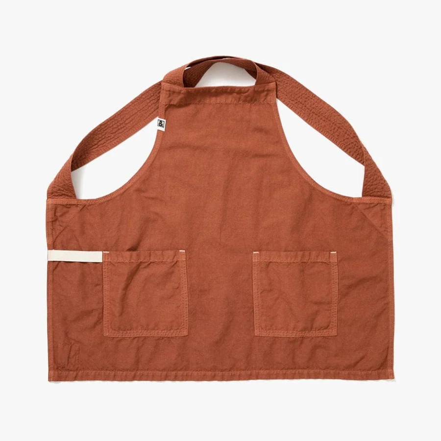 Harissa Red Smock Apron - Kitchen Essential | Hedley & Bennett | Hedley & Bennett