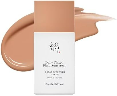 Beauty of Joseon Daily Tinted Fluid Sunscreen 12 Shades for Face Moisturizing Broad Spectrum SPF ... | Amazon (US)