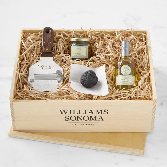 Williams Sonoma Black Truffle Gift Crate | Williams-Sonoma