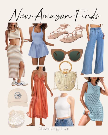 New Amazon Finds 🙌🏻🙌🏻

Summer outfits, summer fashion,
Cover ups, sunglasses, sandals summer tank top

#LTKSwim #LTKTravel #LTKSeasonal