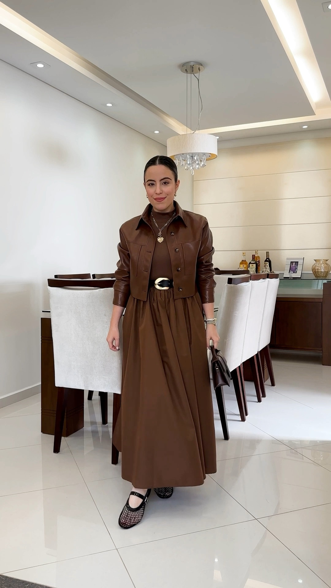 I'm telling you, black and brown is my favorite color combo! I found the secret weapon for this look: an Amazon dress that's gone viral. It costs next to nothing, and the color range is perfection!

monochrome style, classy outfit, old money aesthetic, brown hues, earthy tones, fall fashion, autumn staple, seasonal fashion

#LTKPetite #LTKSeasonal #LTKootd