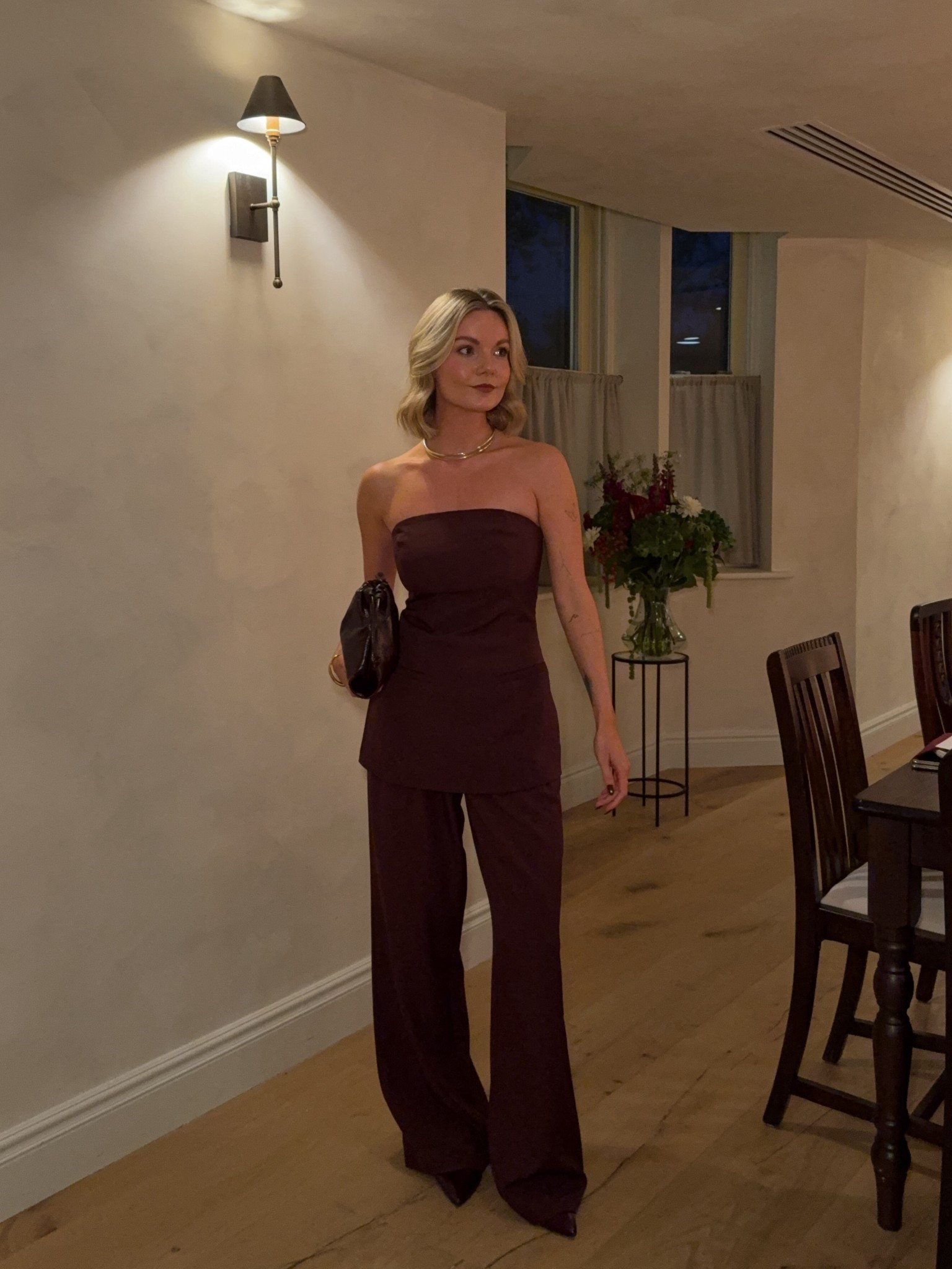 Merlot mood🍷🥀 

.
.
.
#eveningoutfit #autumnevening #burgundy #autumnstyle 

#LTKuk #LTKdatenight #LTKautumn