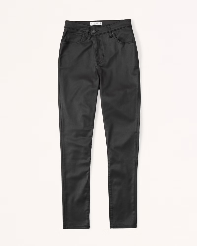 Curve Love High Rise Super Skinny Ankle Jean | Abercrombie & Fitch (US)