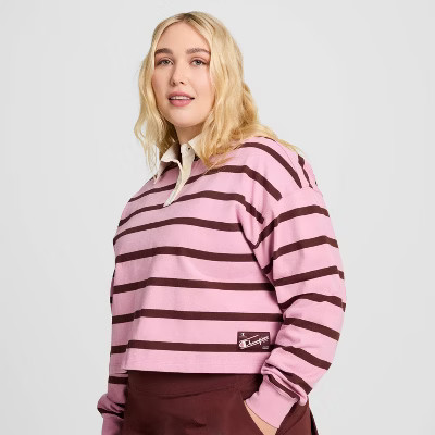 Champion Women's Long Sleeve Rugby Shirt | Target