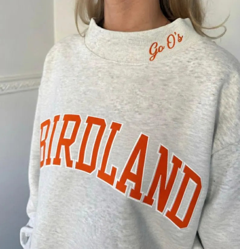 Customized Appliqué Embroidered Mock Neck | Personalized Gameday Embroidered Mockneck | Cheerlea... | Etsy (Global)