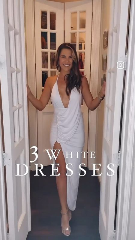 3 white dresses under $200. All black in TTS

#LTKFind #LTKstyletip #LTKSeasonal