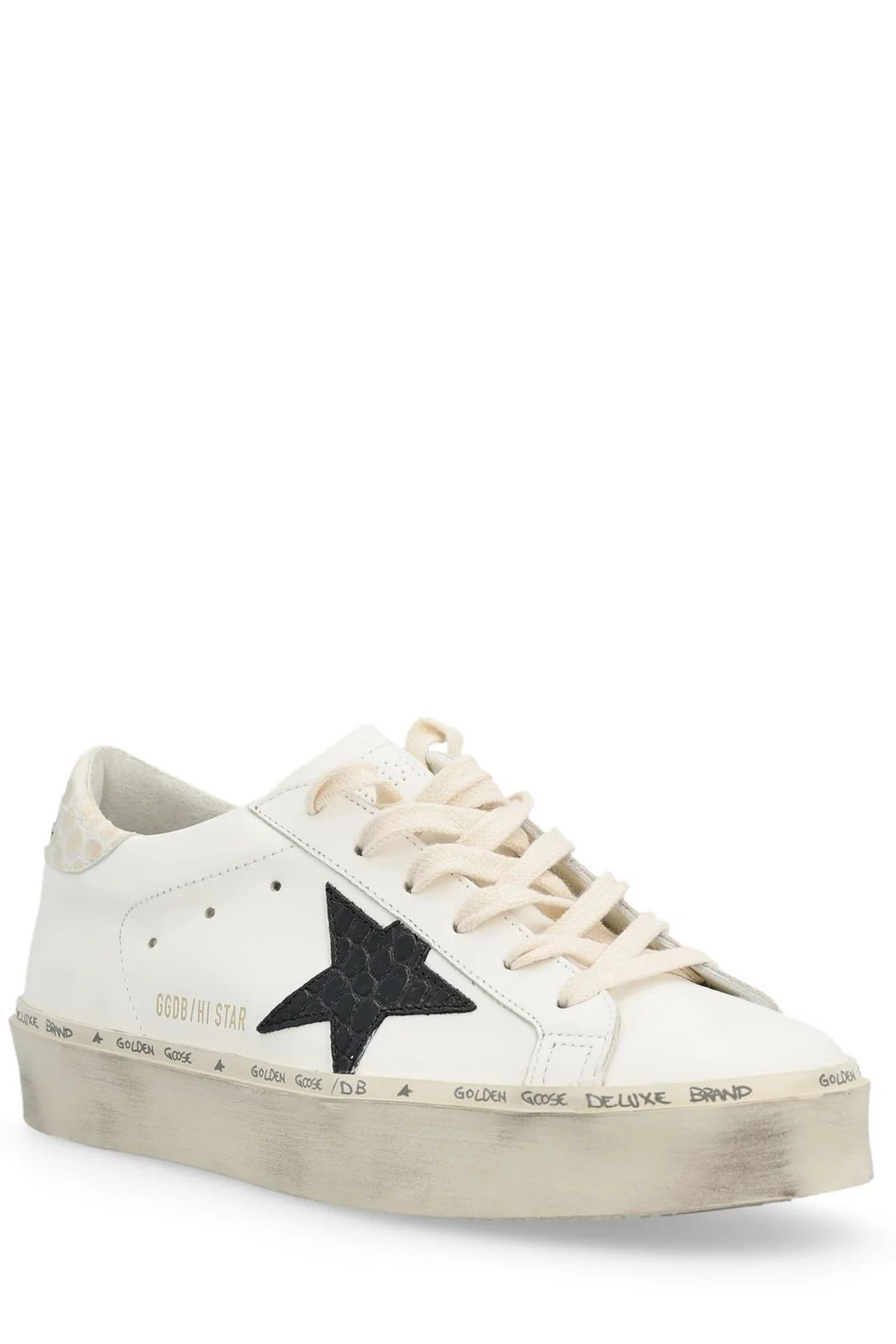 Golden Goose Deluxe Brand Hi Star Low-Top Sneakers | Cettire Global