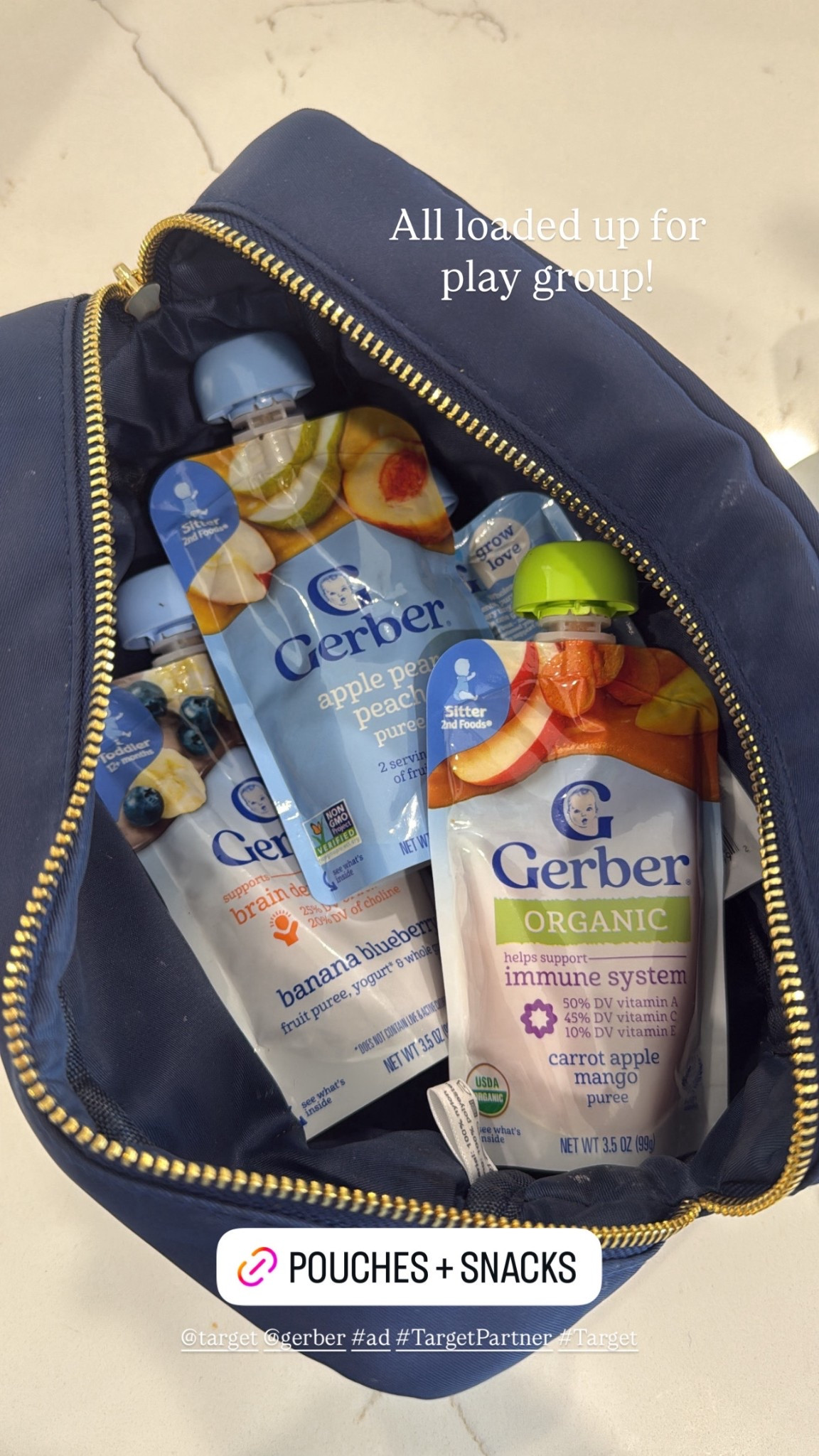#ad all packed and ready to go to play group with @gerber! @target #Target #TargetPartner @Shop.LTK, #liketkit