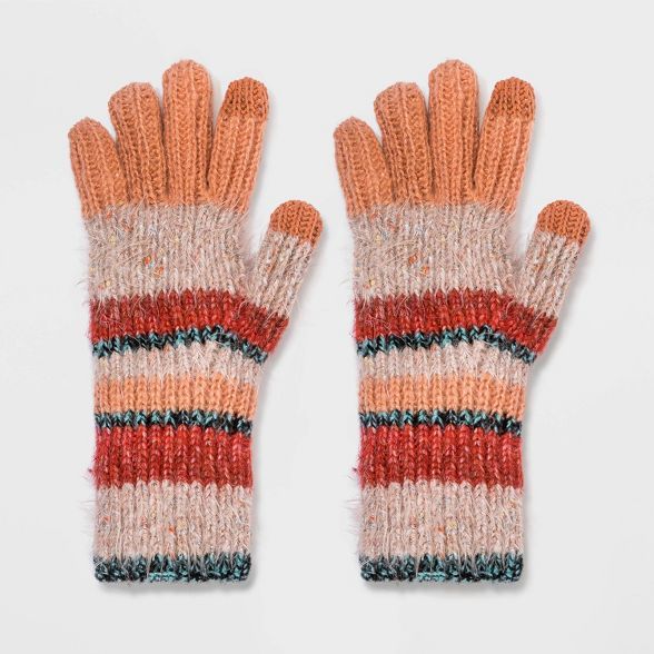 Women's Stripe Gloves - Wild Fable™ | Target