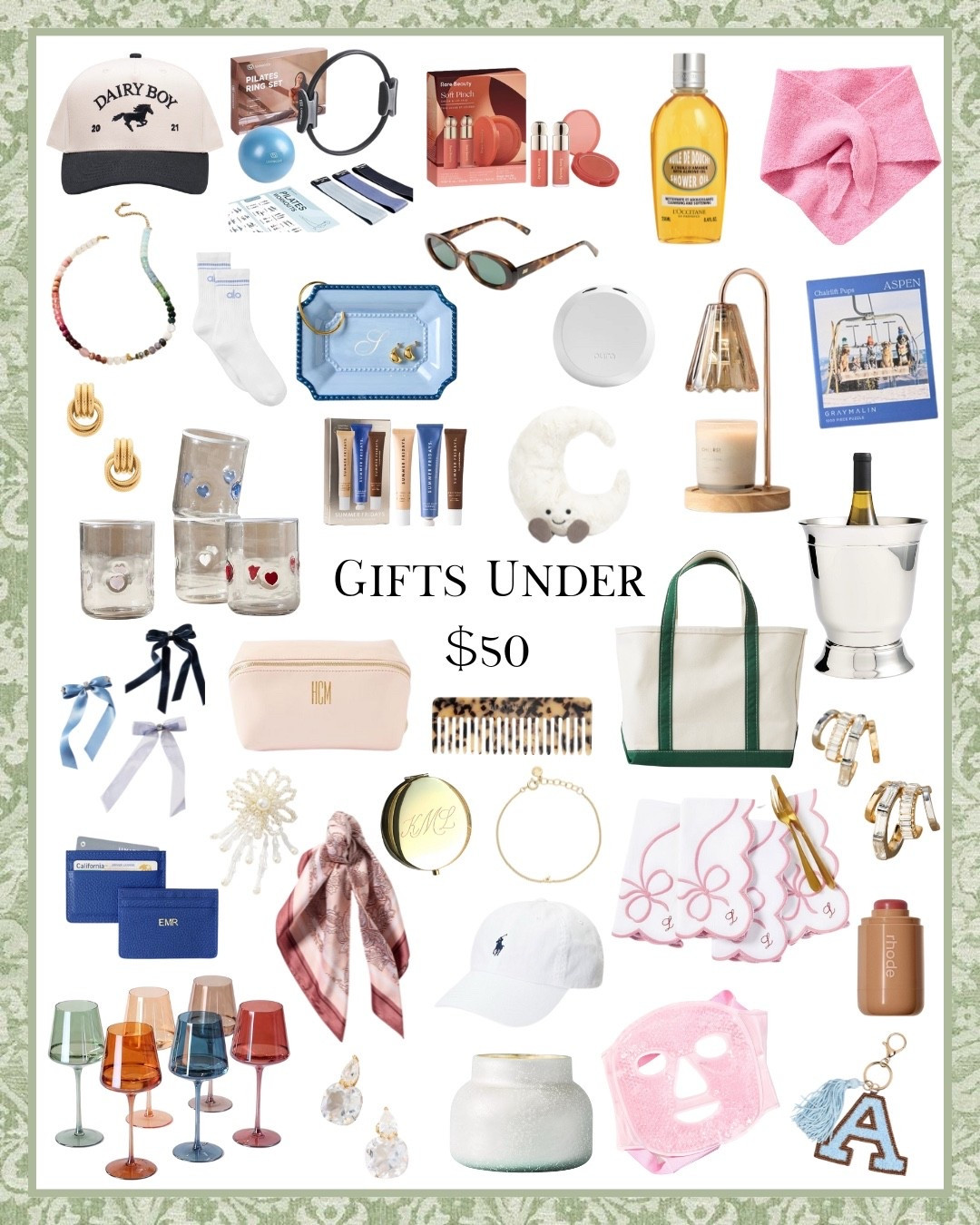 Gifts Under $50

#LTKCyberWeek #LTKHoliday #LTKGiftGuide