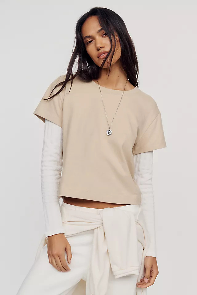 Twofer Long Sleeve Tee | Anthropologie (US)