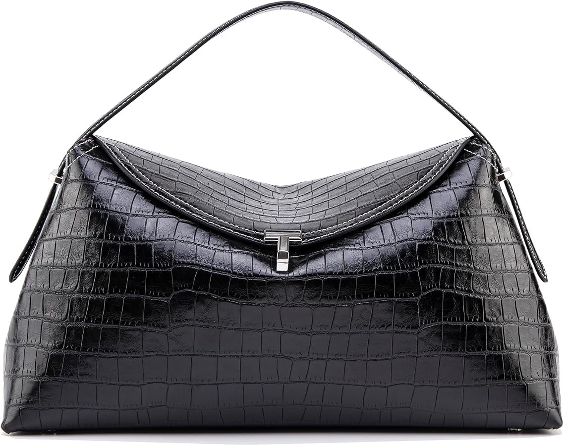 Leather Crossbody Bag for Women, Multiple Compartments for Everyday & Travel | Amazon (US)