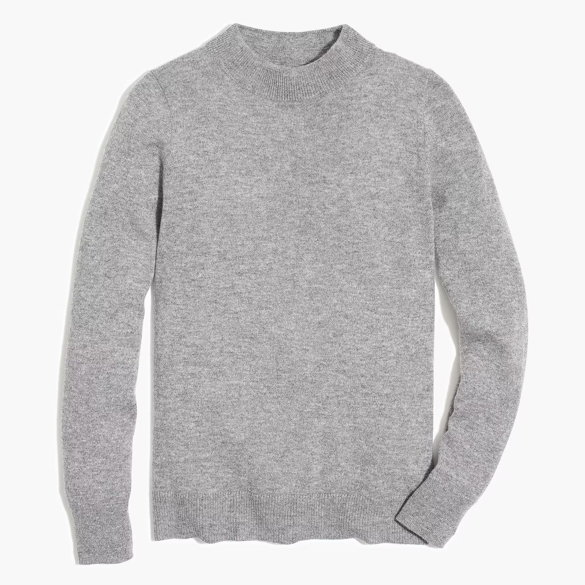 Cashmere mockneck sweater | J.Crew Factory