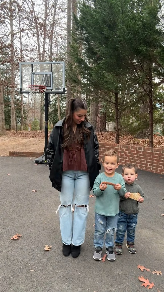 A Leather jacket can fix anything 🖤  Jeans: Medium Destroy 

#LTKSeasonal #LTKStyleTip #LTKHoliday