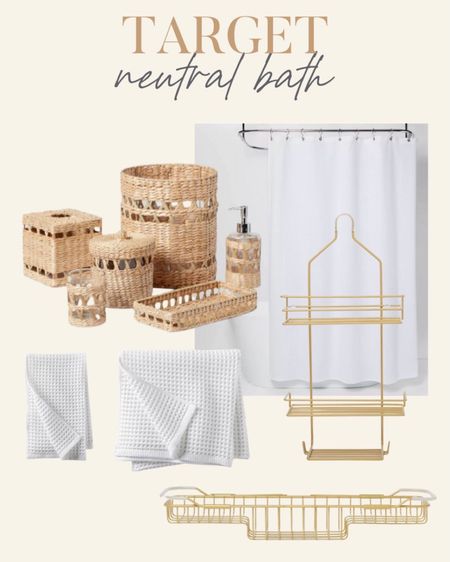 Target neutral bath favorites. I have many of these in our bathrooms! 

#LTKSeasonal #LTKhome #LTKfamily