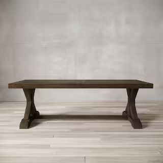 Urban Woodcraft Madera 98 in. Salvaged Espresso Dining Table-500H.98DT.XB.SE - The Home Depot | The Home Depot