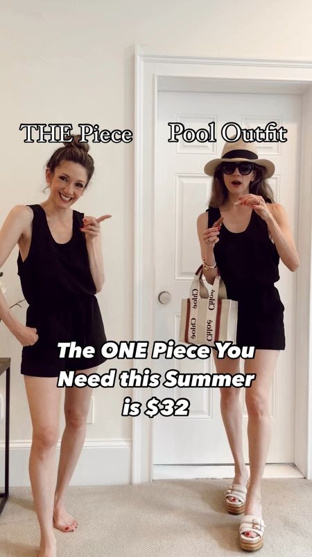 This $32 piece is super chic and versatile! Comes in white and lilac for vacation outfits and casual looks that will take you from camp drop off to pool party to tennis! tts wearing an xs! 