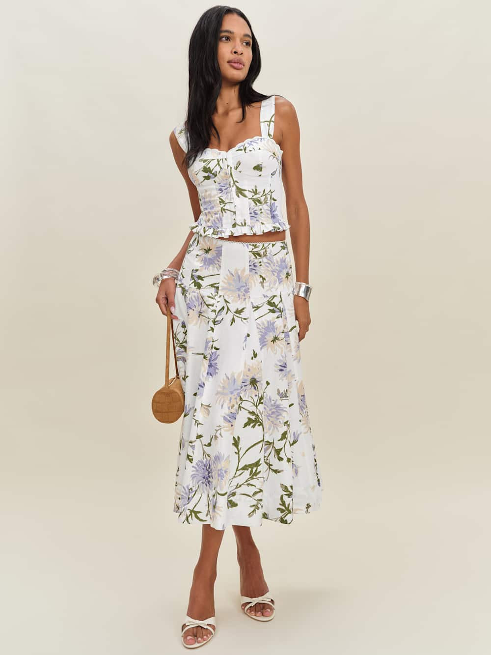 Anatolia Linen Two Piece | Reformation (Global)