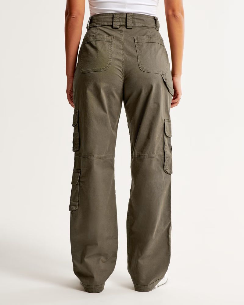 Curve Love Relaxed Cargo Pant | Abercrombie & Fitch (US)