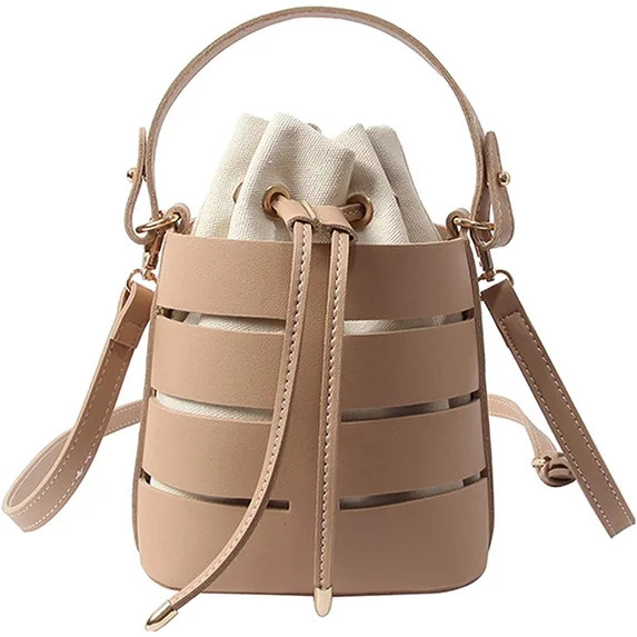 YOUI-GIFTS Women's Fashion Hollowed-out Handbag Multi Colors Bucket Bag Single Shoulder Bag Cross... | Walmart (US)