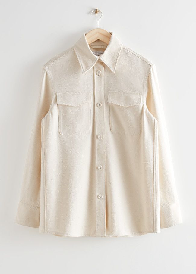 Long Buttoned Overshirt | & Other Stories (EU + UK)