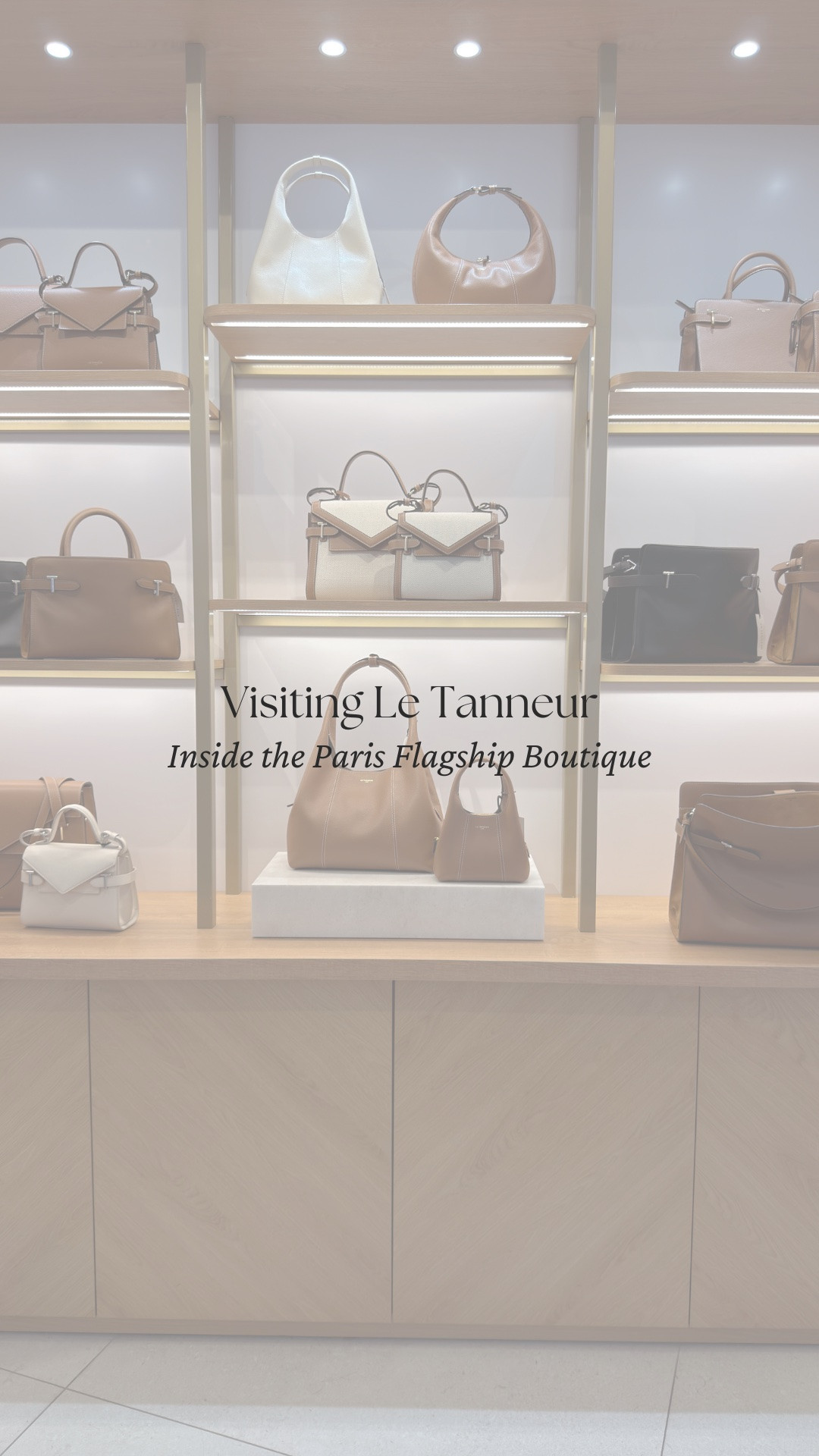 Come with me inside Le Tanneur's Paris flagship boutique 👜

Le Tanneur has long been one of my favorite French handbag brands, so visiting the flagship during my recent month in France was a stop I had been especially looking forward to!

I already love carrying my Emilie Double Flap handbag in canvas and leather, so it was such a joy to explore the rest of the collection in person, see the different leathers and seasonal colors up close, and learn more about the Maison's history 🤍

I also loved discovering the Atelier Sans Couture, where the team walked me through the iconic "without seams" construction and showed me how personalized bags and wallets are assembled right in the boutique! Before leaving, I also added my initial to the leather charm on my handbag, a small detail that will always remind me of my visit and my time in Paris 🤍

Thank you to the wonderful Le Tanneur team for such a warm welcome! I loved learning more about the Maison and discovering the collection with you!

📍 16 Boulevard des Capucines, Paris 75009

👜 Love these handbags? Comment SHOP and I'll send you links to the bag featured in this video, along with my personal favorites!

✨ I've also shared a new article on maevawithamour.com, where I take you inside the flagship, share more about the Le Tanneur’s history, the Atelier Sans Couture, and my favorite handbags

👉 Save this for your next trip to Paris, and follow along for more French brands, boutiques, and timeless style inspiration

With Amour, M.

Some pieces featured in this post were kindly gifted ✨

#handbag #purse #parisianstyle #frenchstyle

#LTKTravel #LTKdayinmylife #LTKstorytime
