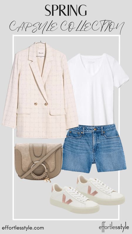 The perfect neutral blazer for spring….  Style it with denim shorts and sneakers for a fun, casual look!

#LTKstyletip #LTKFind #LTKSeasonal