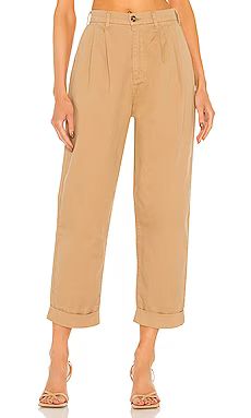PISTOLA Kellin Pleated Trouser in Khaki from Revolve.com | Revolve Clothing (Global)