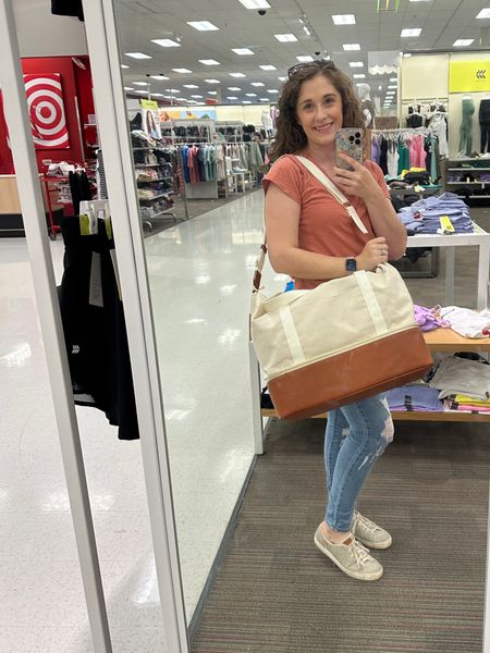 I found the perfect weekender bag at Target! The bottom has a zipper area perfect for shoes. The main part off he bag is extra spacious to store all your travel favorites. 

Travel, travel bag, weekend bag, duffle bag, travel essentials,

#LTKItBag #LTKTravel #LTKFindsUnder50