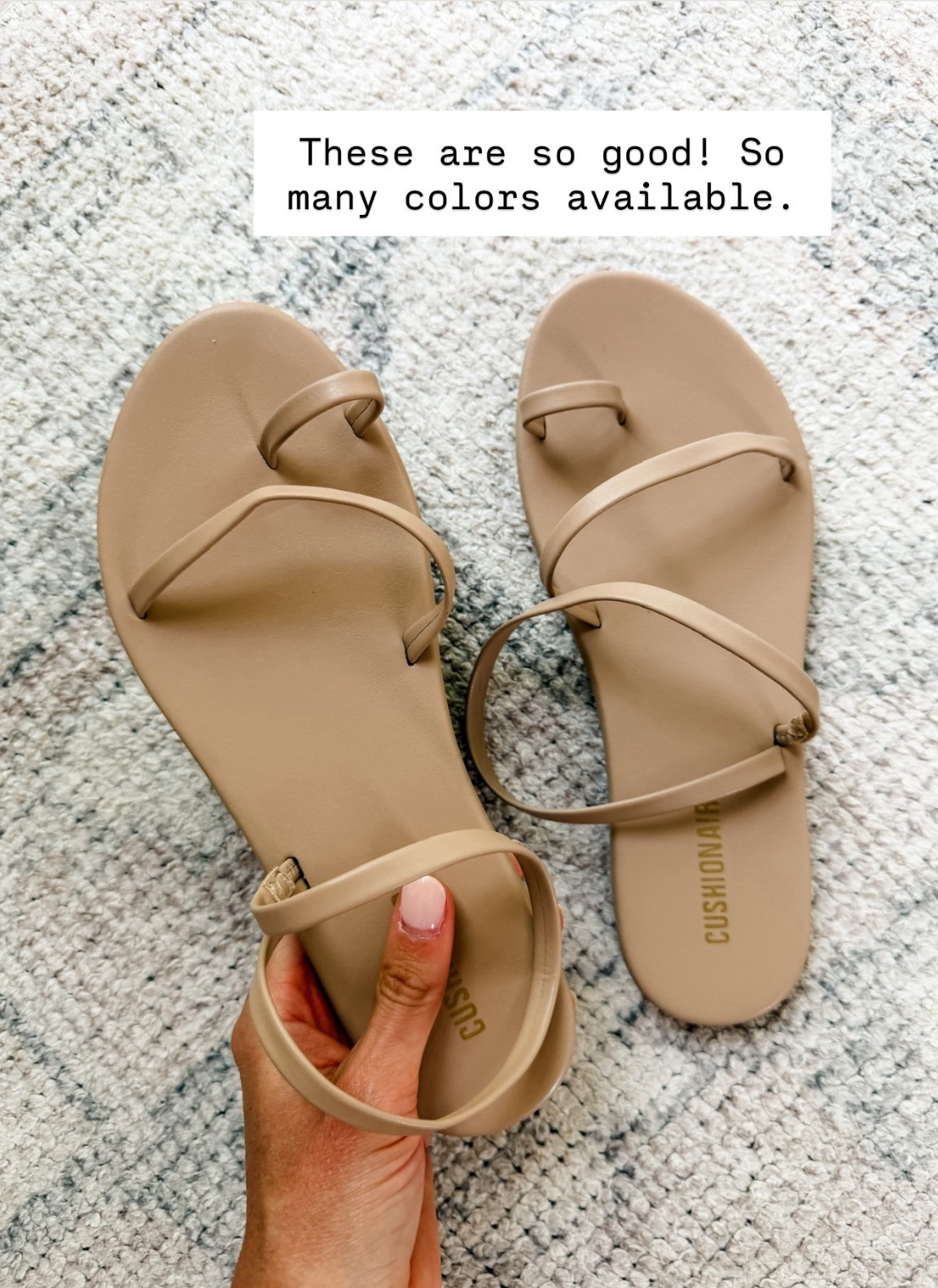 These sandals are perfect for summer! So comfy! 

Loverly Grey, Amazon find, neutral sandals, summer sandals 

#LTKSeasonal #LTKootd