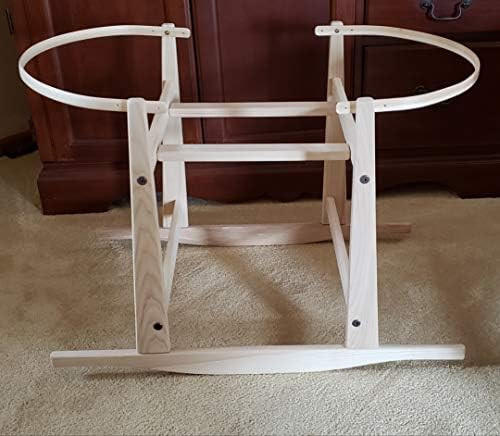 Rockers by Richard Moses Basket Rocking Stand Natural fits Heddle & Lamm, Design Dua etc. Bassinets | Amazon (US)