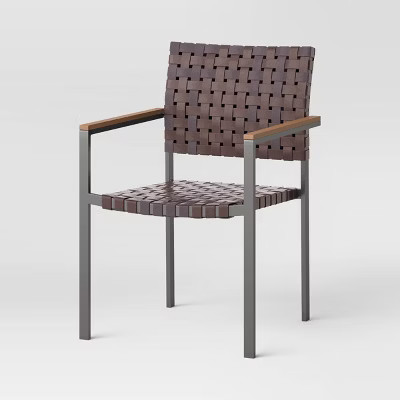 Oak Park Stack Patio Dining Chair - Threshold™ | Target