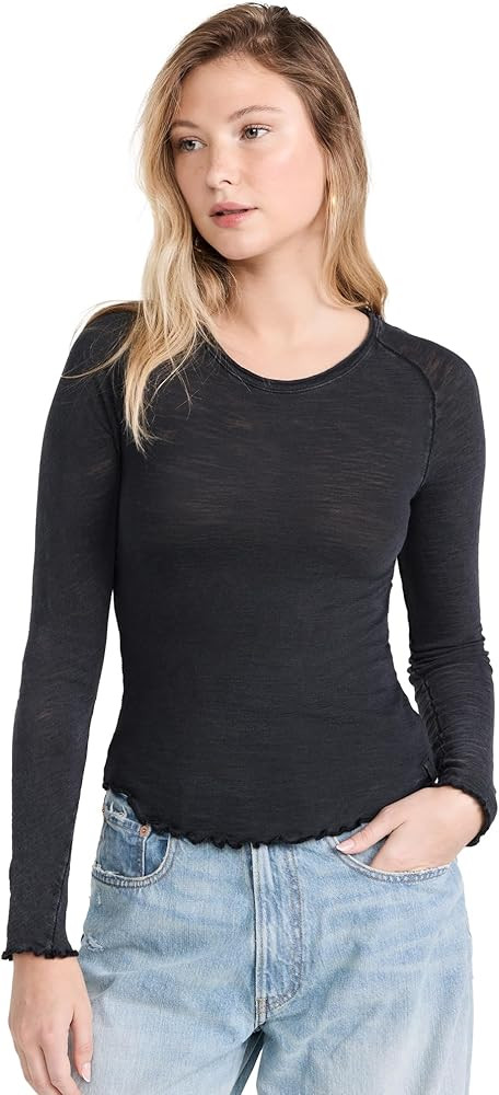Free People Women's Be My Baby Long Sleeve | Amazon (US)