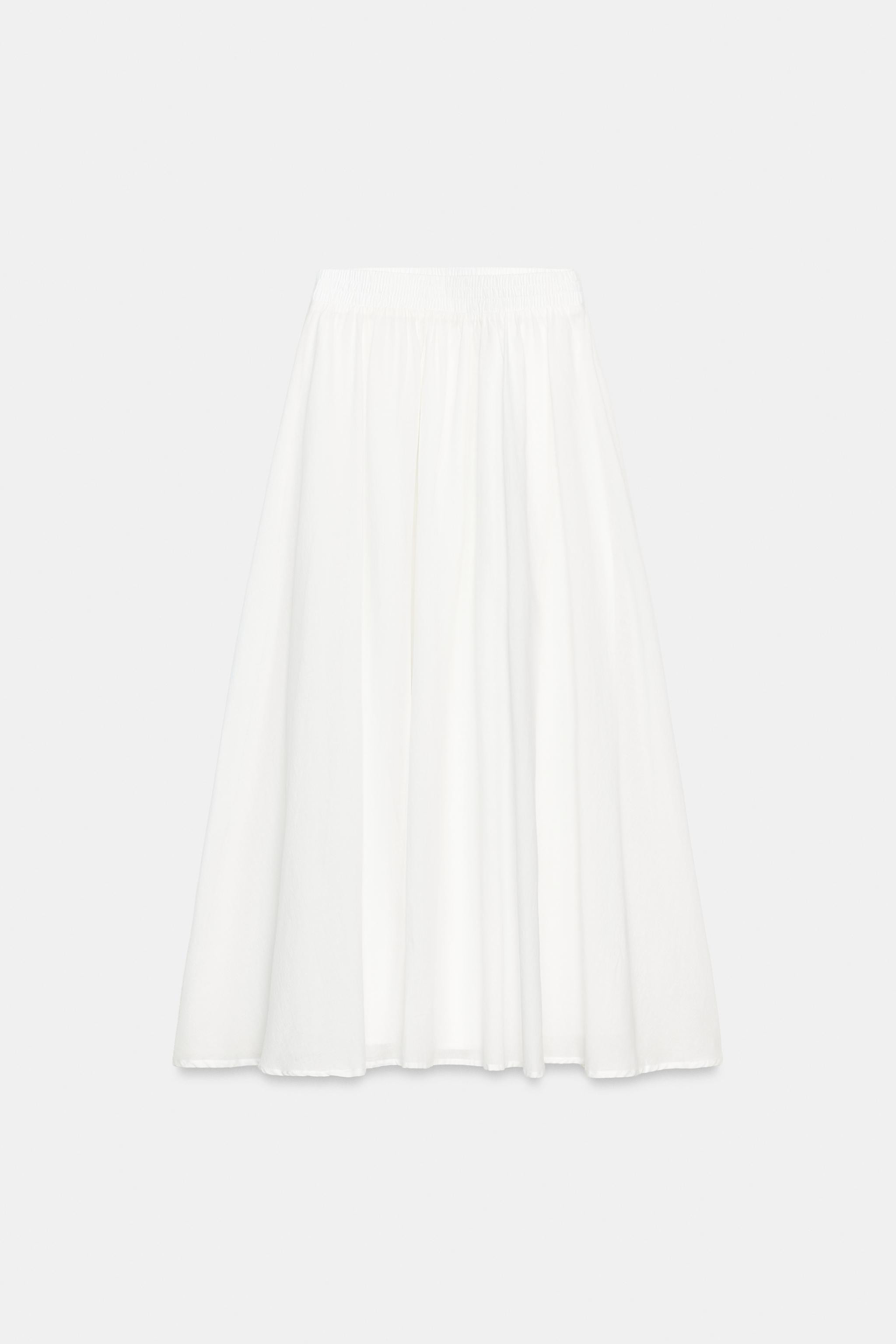 LAYERED MIDI SKIRT | Zara Canada