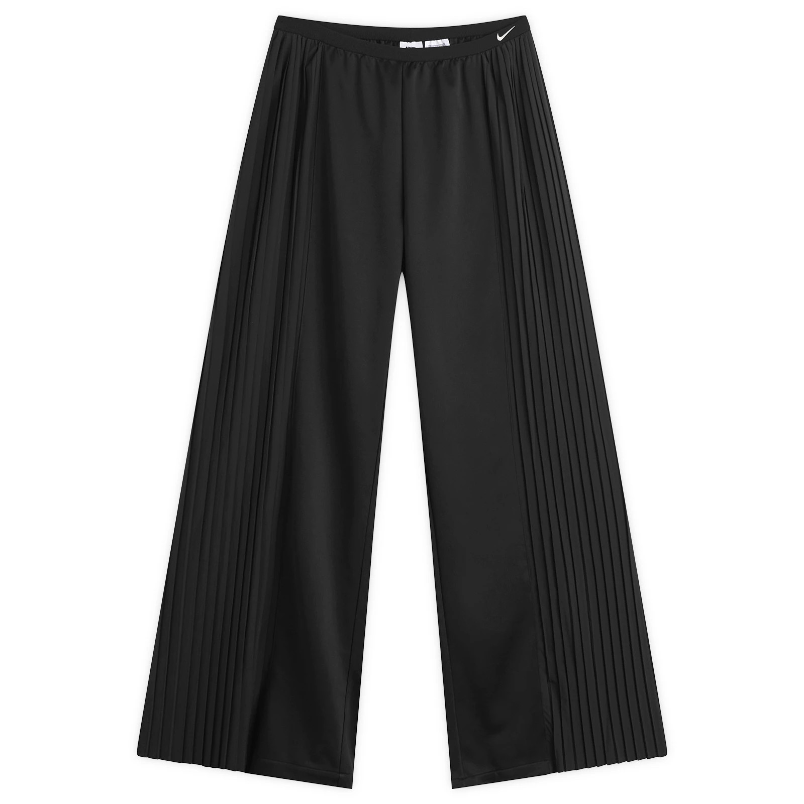 Nike Women's Pleated Track Pant in Black/Sail, Size Small | END. Clothing