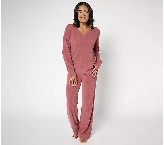 Make Your Selection: Barefoot Dreams Reg. CozyChic Ultra Lite Pullover & Wide Leg Pant Set | QVC