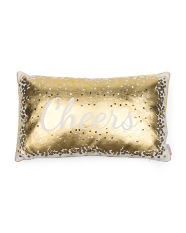 14x24 Confetti Cheers Pillow | TJ Maxx