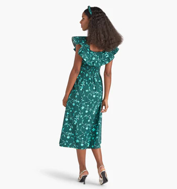 The Akilah Nap Dress - Burgundy Velvet | Hill House Home