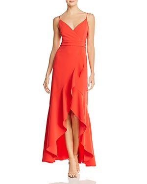 Laundry by Shelli Segal Ruffled High/Low Gown - 100% Exclusive | Bloomingdale's (US)