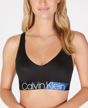 Calvin Klein Women's Colorblock Logo Bralette QF4936 | Macys (US)