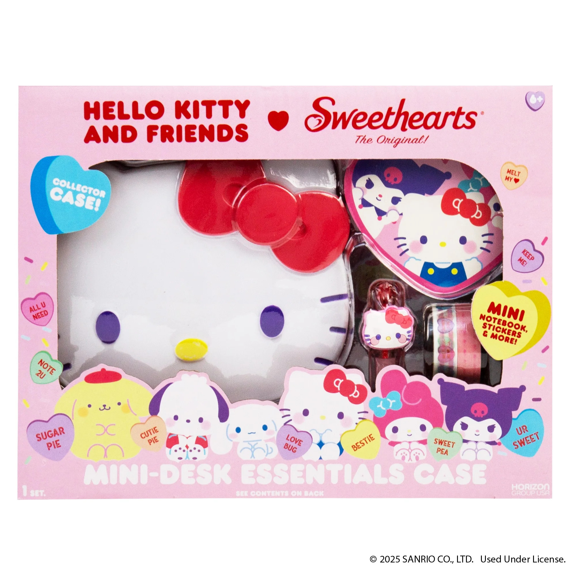 Hello Kitty® And Friends x Sweethearts® Mini Desk Essentials Case, Boys and Girls, Child, Ages ... | Walmart (US)