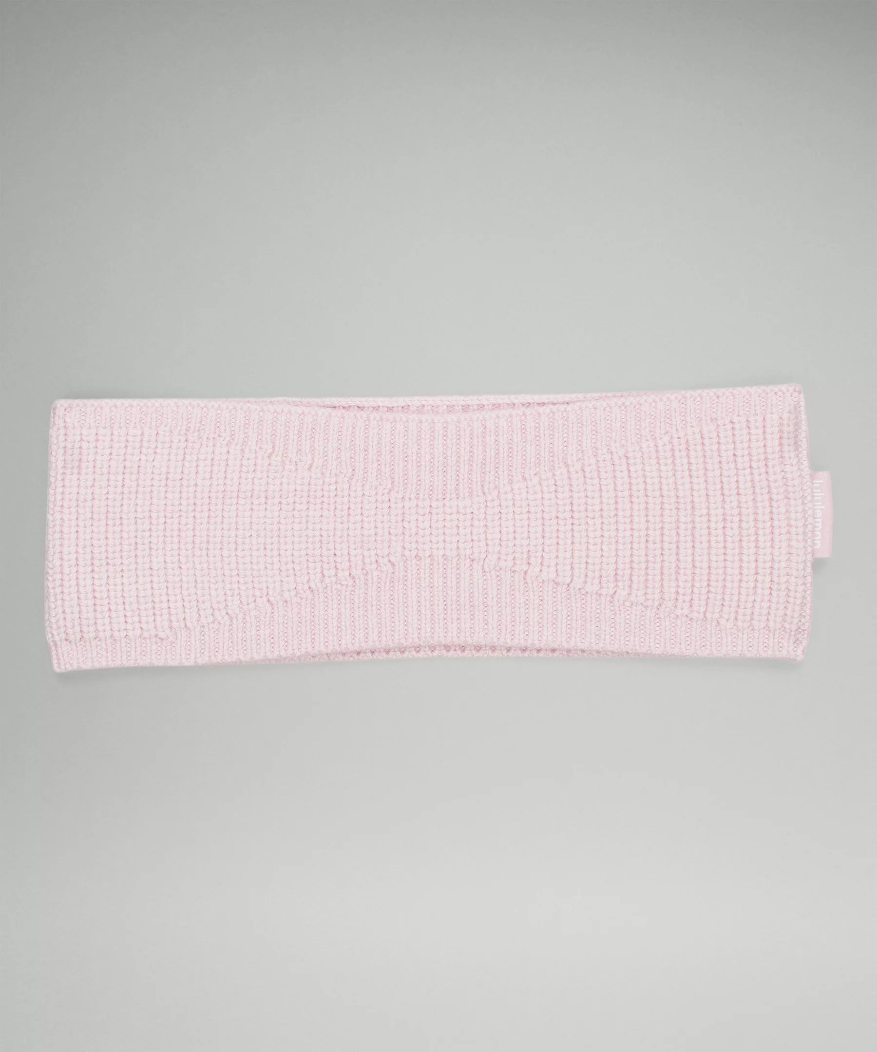 Women's Ribbed Merino Wool-Blend Knit Ear Warmer | Women's Hats | lululemon | Lululemon (US)