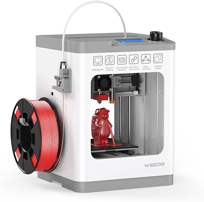 WEEDO Tina2 3D Printers, Fully Assembled and Auto Leveling Mini 3D Printers for Kids and Beginner... | Amazon (US)