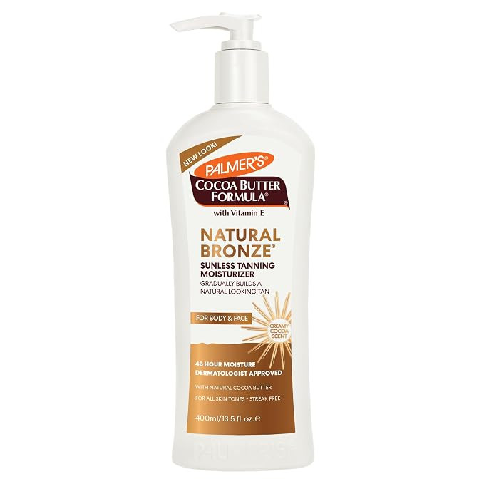 Palmers Cocoa Butter Formula Natural Bronze Body Lotion, Gradual Tanning Moisturizer, 13.5 Oz. | Amazon (US)